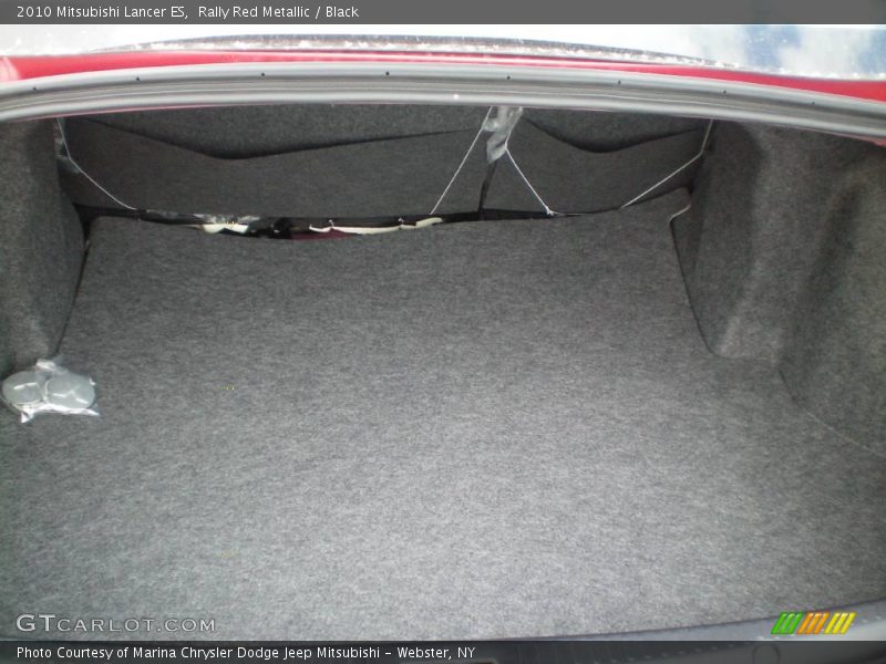 Rally Red Metallic / Black 2010 Mitsubishi Lancer ES