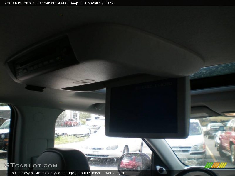 Deep Blue Metallic / Black 2008 Mitsubishi Outlander XLS 4WD