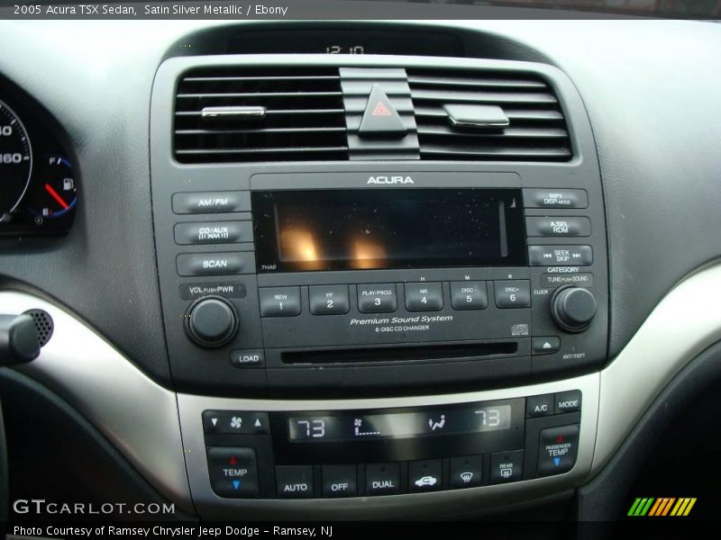 Satin Silver Metallic / Ebony 2005 Acura TSX Sedan
