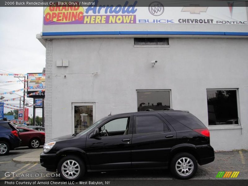 Black Onyx / Neutral 2006 Buick Rendezvous CX