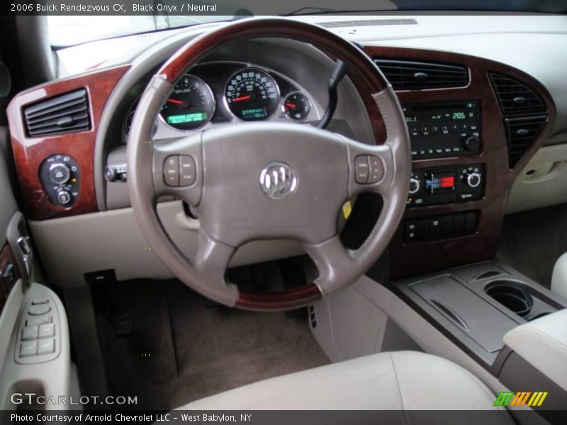 Black Onyx / Neutral 2006 Buick Rendezvous CX