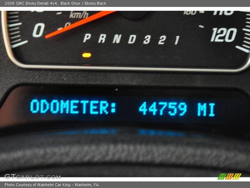 Black Onyx / Ebony Black 2006 GMC Envoy Denali 4x4