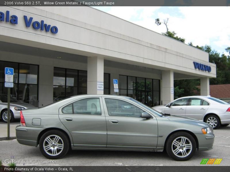 Willow Green Metallic / Taupe/Light Taupe 2006 Volvo S60 2.5T