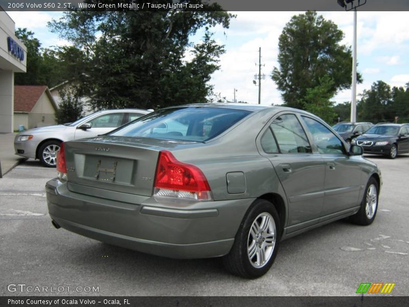 Willow Green Metallic / Taupe/Light Taupe 2006 Volvo S60 2.5T