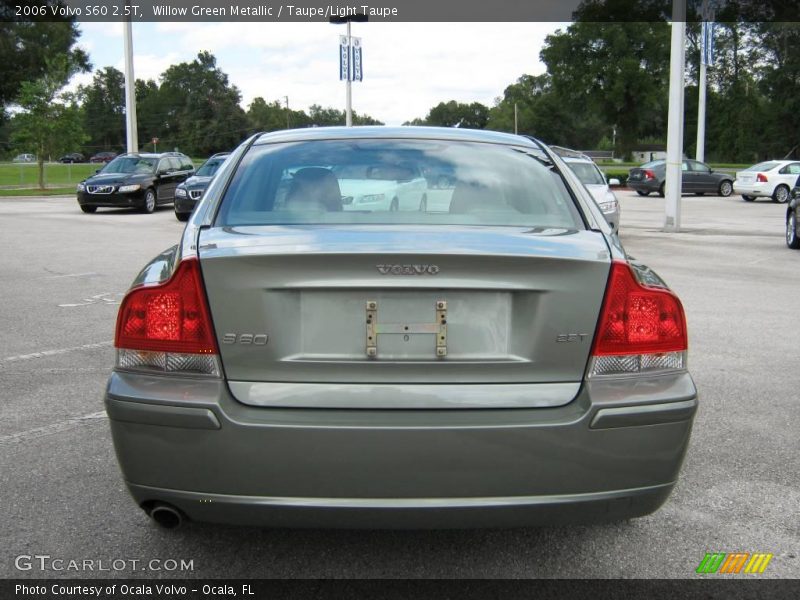 Willow Green Metallic / Taupe/Light Taupe 2006 Volvo S60 2.5T