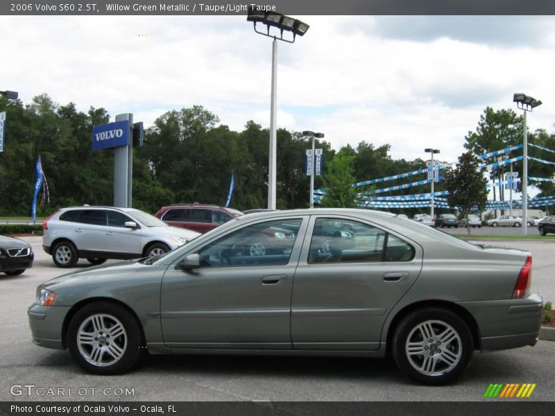 Willow Green Metallic / Taupe/Light Taupe 2006 Volvo S60 2.5T