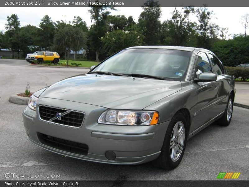 Willow Green Metallic / Taupe/Light Taupe 2006 Volvo S60 2.5T