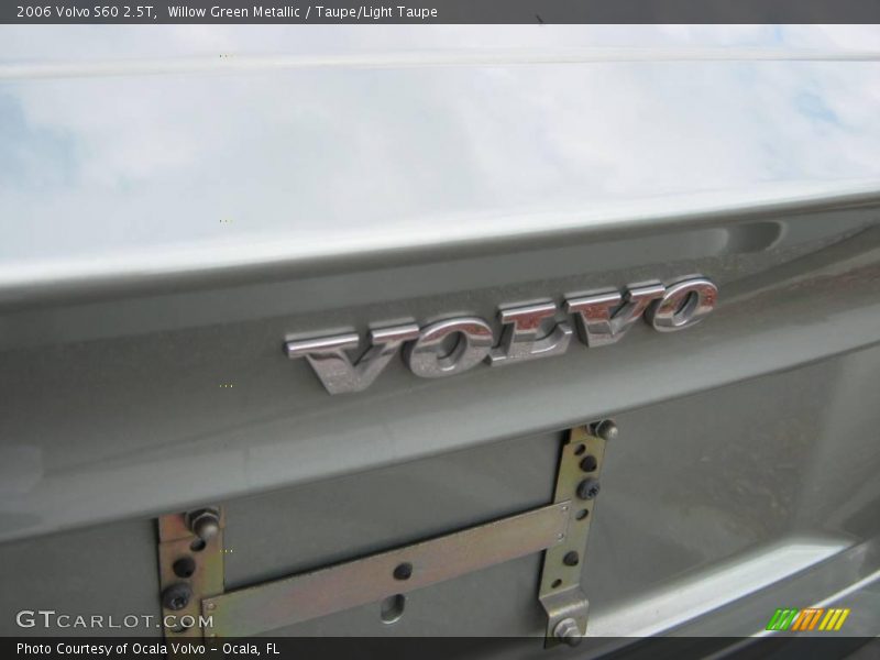 Willow Green Metallic / Taupe/Light Taupe 2006 Volvo S60 2.5T