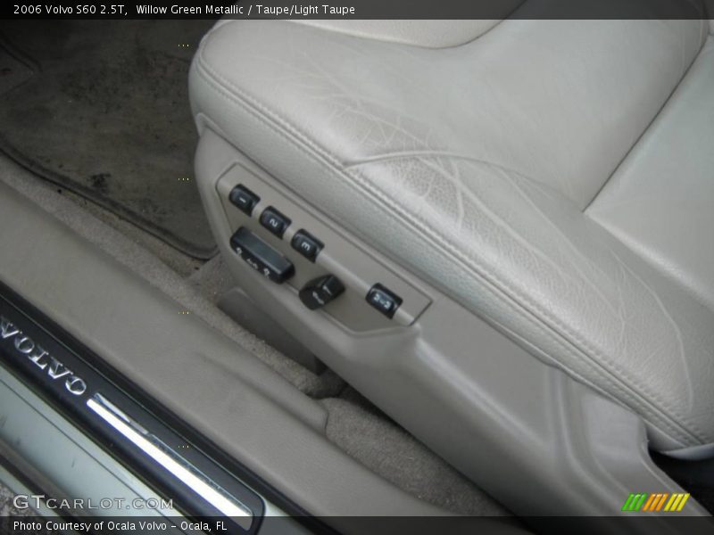 Willow Green Metallic / Taupe/Light Taupe 2006 Volvo S60 2.5T