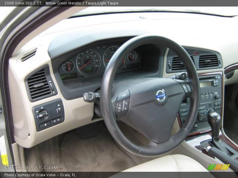 Willow Green Metallic / Taupe/Light Taupe 2006 Volvo S60 2.5T
