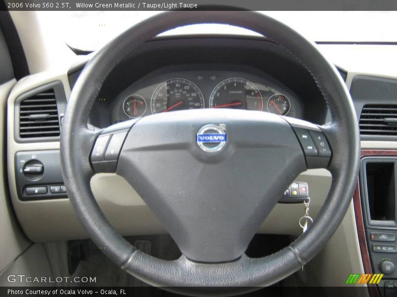 Willow Green Metallic / Taupe/Light Taupe 2006 Volvo S60 2.5T