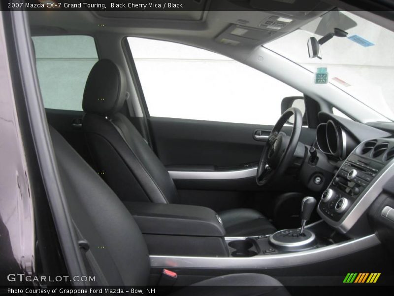 Black Cherry Mica / Black 2007 Mazda CX-7 Grand Touring