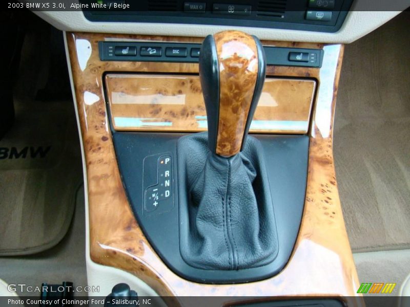 Alpine White / Beige 2003 BMW X5 3.0i