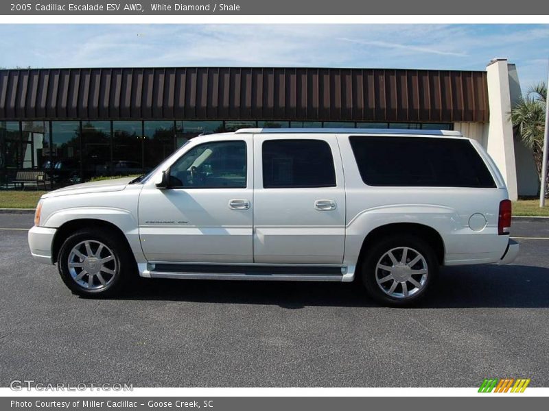 White Diamond / Shale 2005 Cadillac Escalade ESV AWD