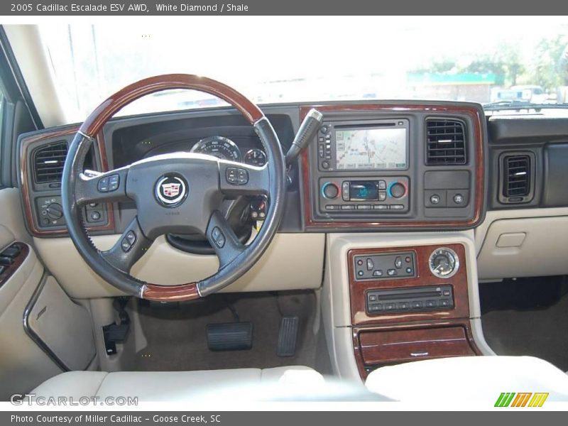 White Diamond / Shale 2005 Cadillac Escalade ESV AWD