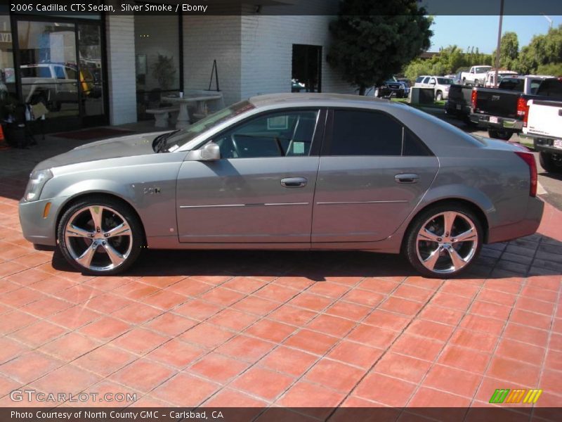 Silver Smoke / Ebony 2006 Cadillac CTS Sedan