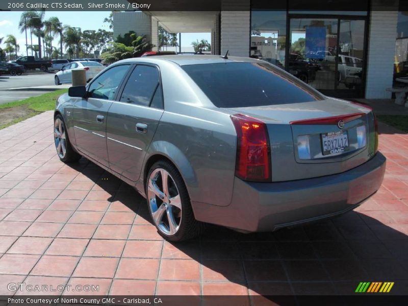 Silver Smoke / Ebony 2006 Cadillac CTS Sedan