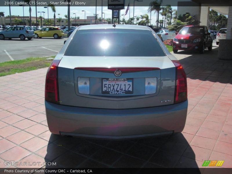 Silver Smoke / Ebony 2006 Cadillac CTS Sedan