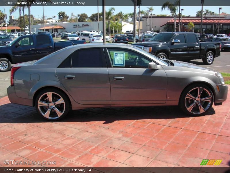 Silver Smoke / Ebony 2006 Cadillac CTS Sedan