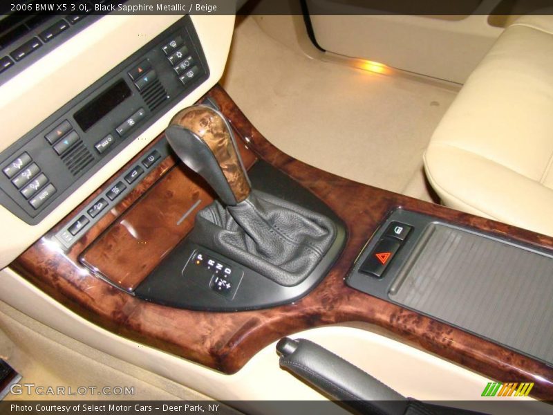Black Sapphire Metallic / Beige 2006 BMW X5 3.0i