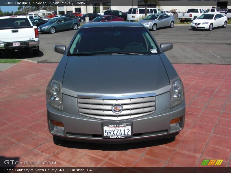 Silver Smoke / Ebony 2006 Cadillac CTS Sedan