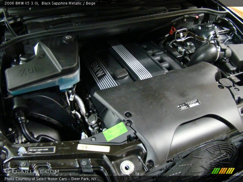 Black Sapphire Metallic / Beige 2006 BMW X5 3.0i