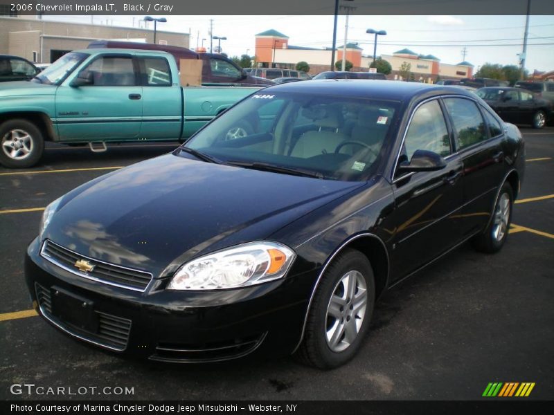 Black / Gray 2006 Chevrolet Impala LT