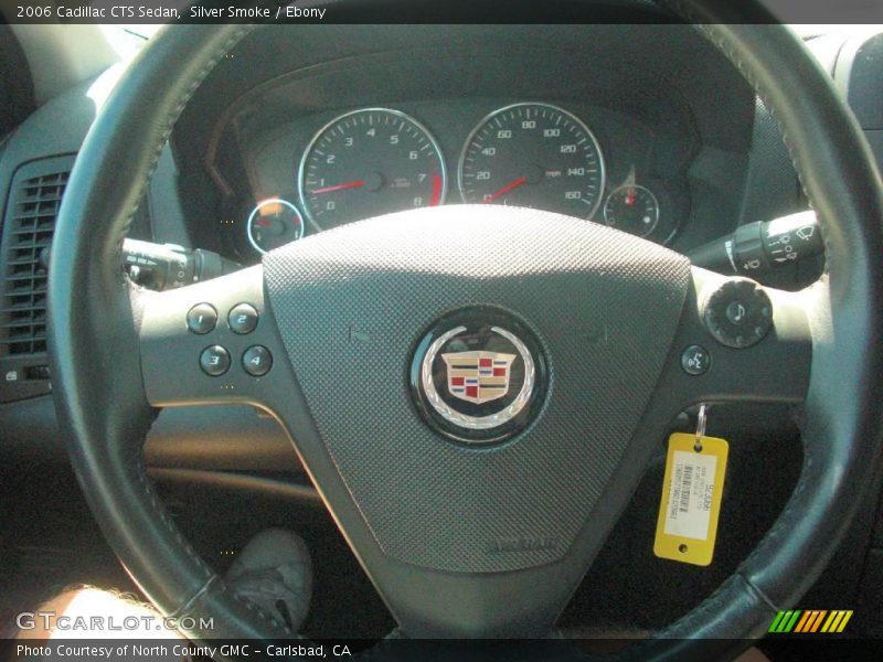 Silver Smoke / Ebony 2006 Cadillac CTS Sedan