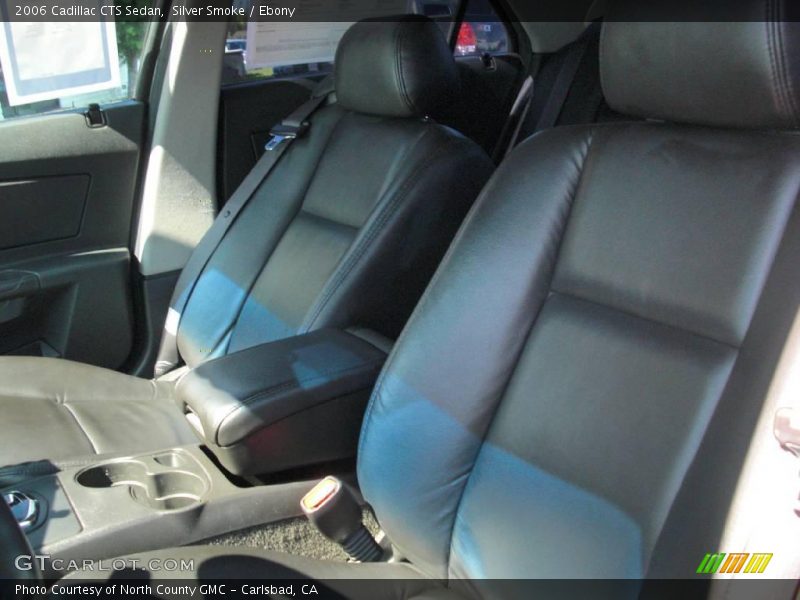 Silver Smoke / Ebony 2006 Cadillac CTS Sedan