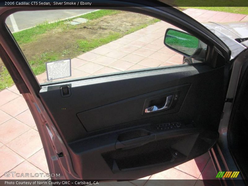 Silver Smoke / Ebony 2006 Cadillac CTS Sedan