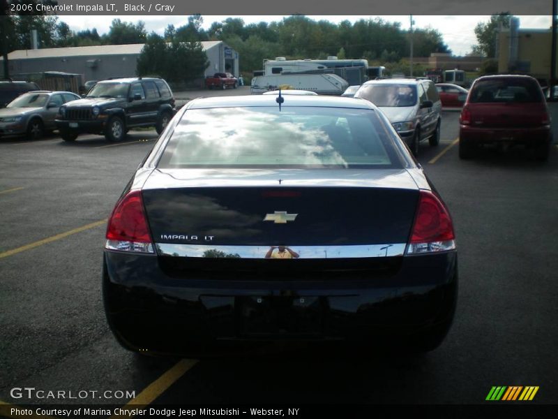 Black / Gray 2006 Chevrolet Impala LT