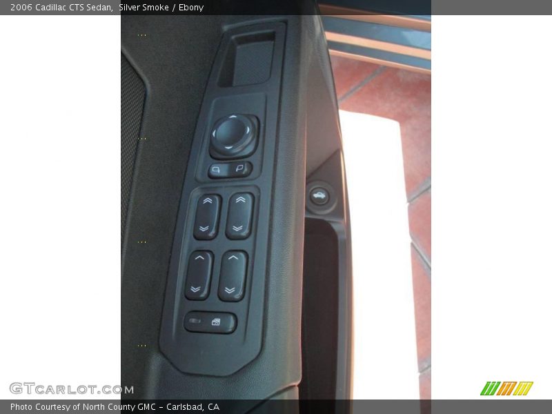 Silver Smoke / Ebony 2006 Cadillac CTS Sedan