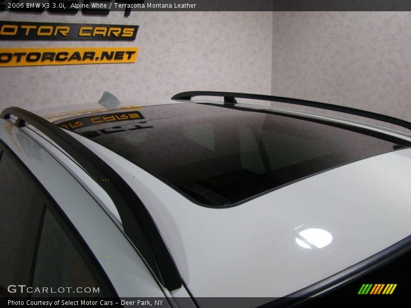 Alpine White / Terracotta Montana Leather 2006 BMW X3 3.0i