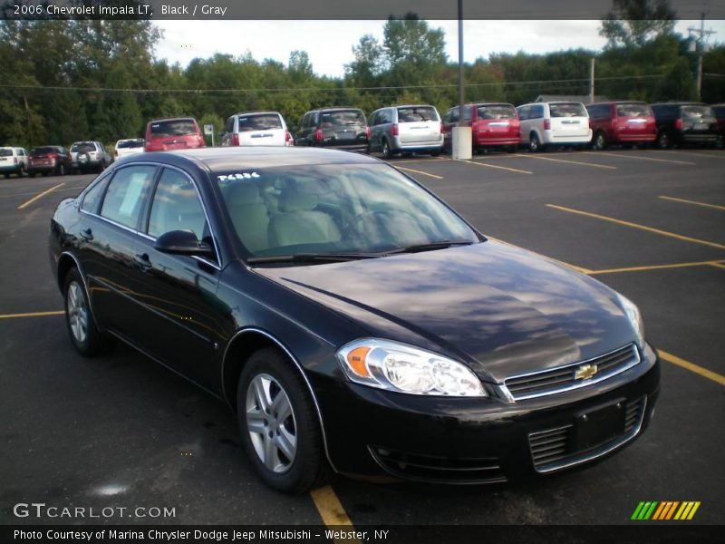 Black / Gray 2006 Chevrolet Impala LT