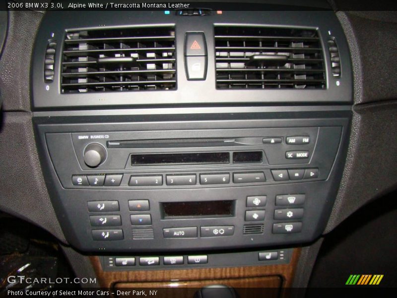 Alpine White / Terracotta Montana Leather 2006 BMW X3 3.0i