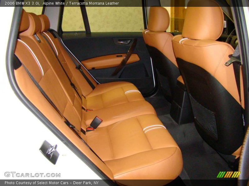 Alpine White / Terracotta Montana Leather 2006 BMW X3 3.0i