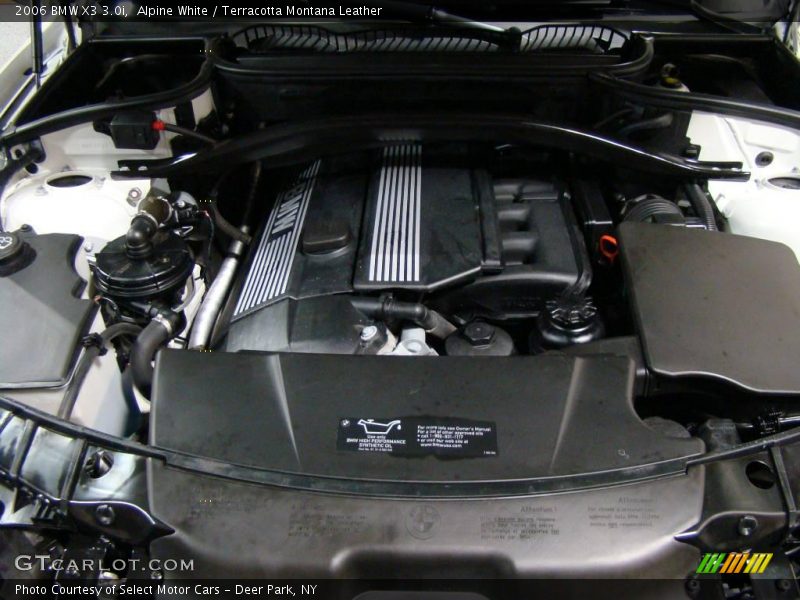 Alpine White / Terracotta Montana Leather 2006 BMW X3 3.0i