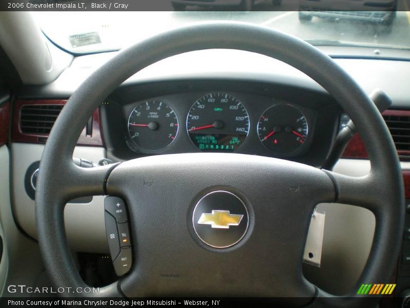 Black / Gray 2006 Chevrolet Impala LT