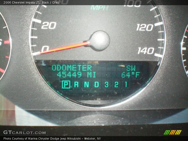 Black / Gray 2006 Chevrolet Impala LT