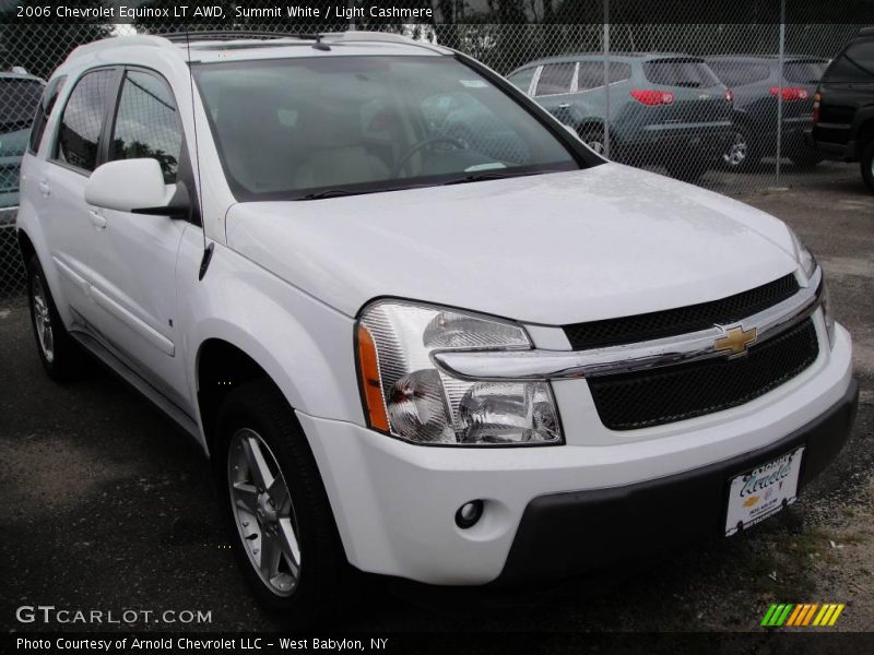 Summit White / Light Cashmere 2006 Chevrolet Equinox LT AWD