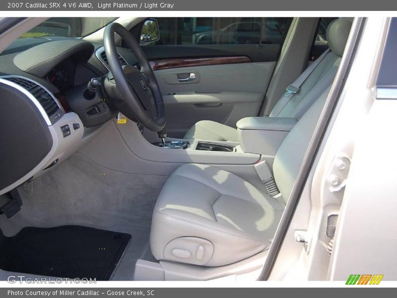 Light Platinum / Light Gray 2007 Cadillac SRX 4 V6 AWD