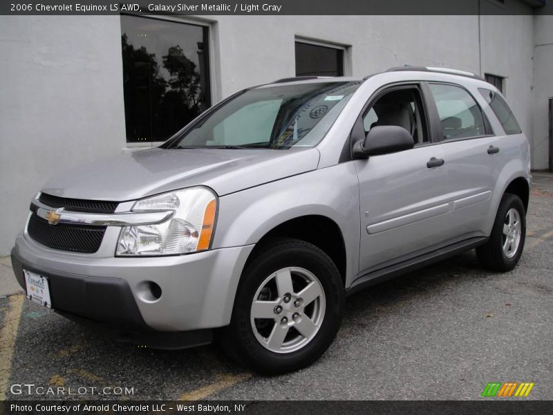 Galaxy Silver Metallic / Light Gray 2006 Chevrolet Equinox LS AWD