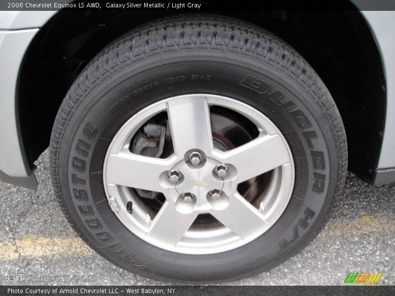 Galaxy Silver Metallic / Light Gray 2006 Chevrolet Equinox LS AWD