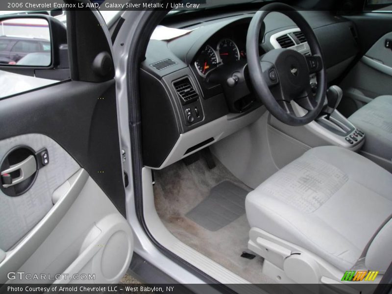 Galaxy Silver Metallic / Light Gray 2006 Chevrolet Equinox LS AWD