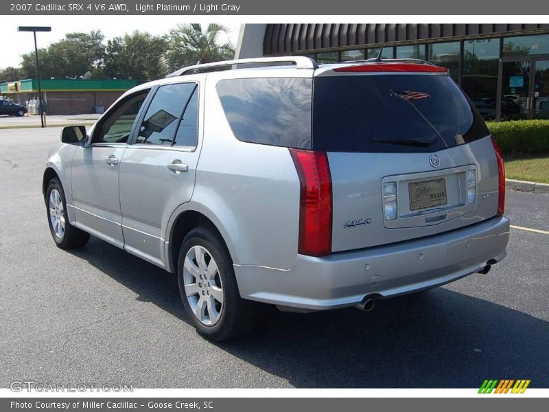 Light Platinum / Light Gray 2007 Cadillac SRX 4 V6 AWD