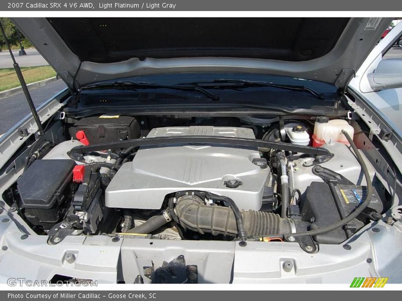 Light Platinum / Light Gray 2007 Cadillac SRX 4 V6 AWD