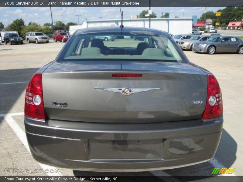 Dark Titanium Metallic / Dark Khaki/Light Graystone 2008 Chrysler 300 LX