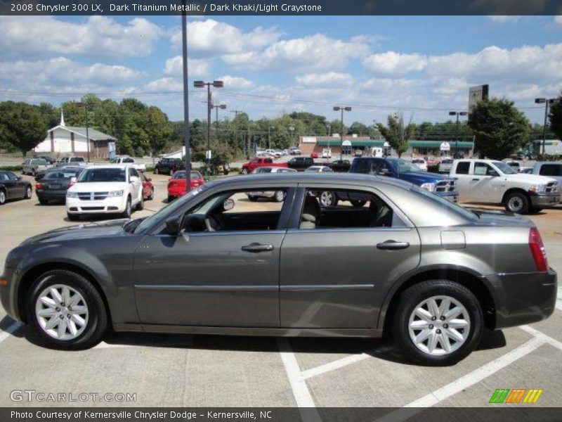 Dark Titanium Metallic / Dark Khaki/Light Graystone 2008 Chrysler 300 LX