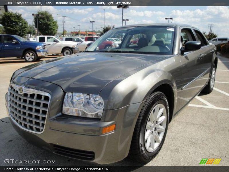 Dark Titanium Metallic / Dark Khaki/Light Graystone 2008 Chrysler 300 LX