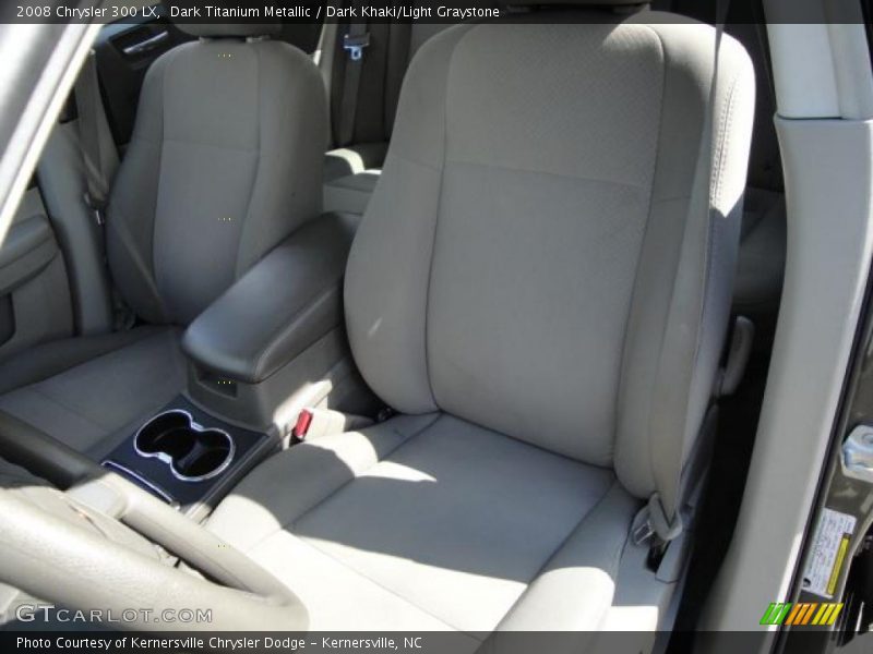 Dark Titanium Metallic / Dark Khaki/Light Graystone 2008 Chrysler 300 LX